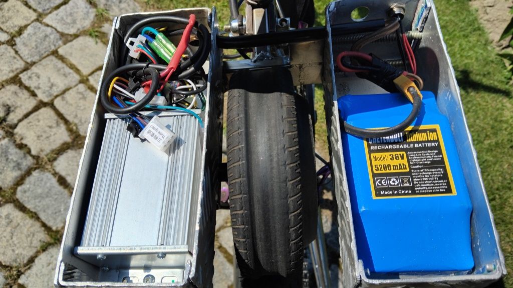 Rower elektryczny 36V 250W