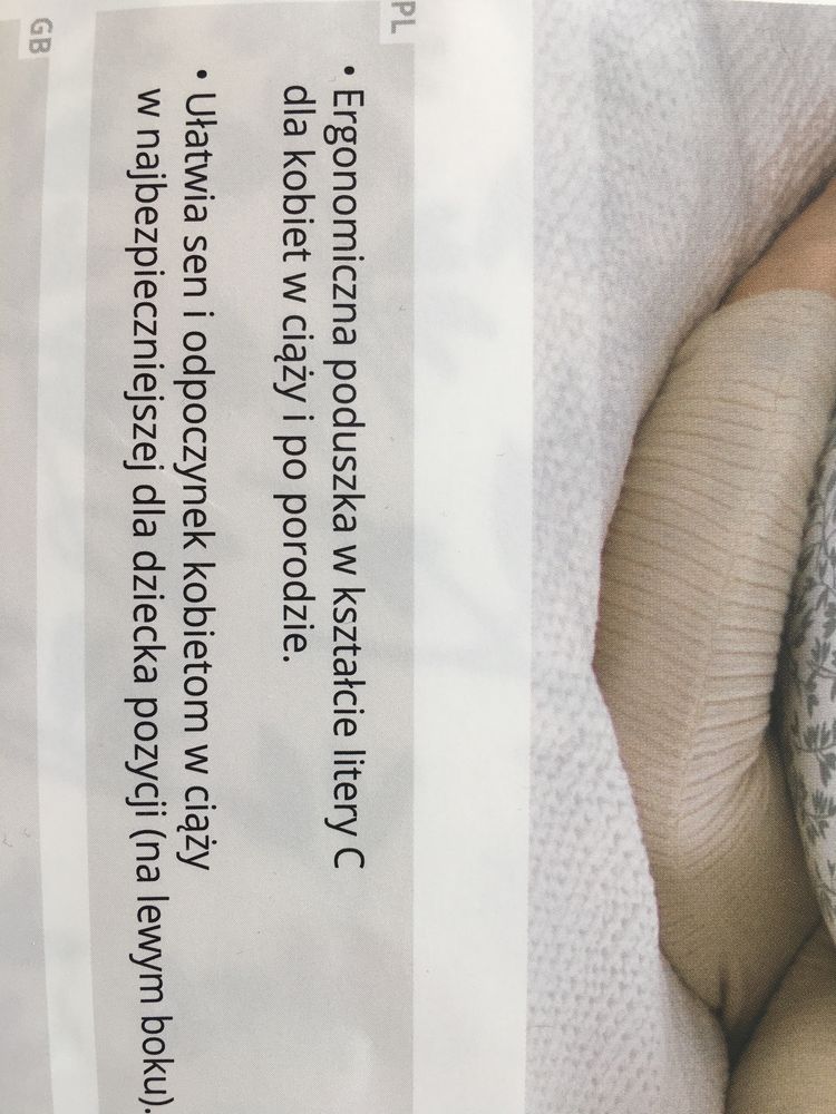 Poduszka dla kobiet w ciąży