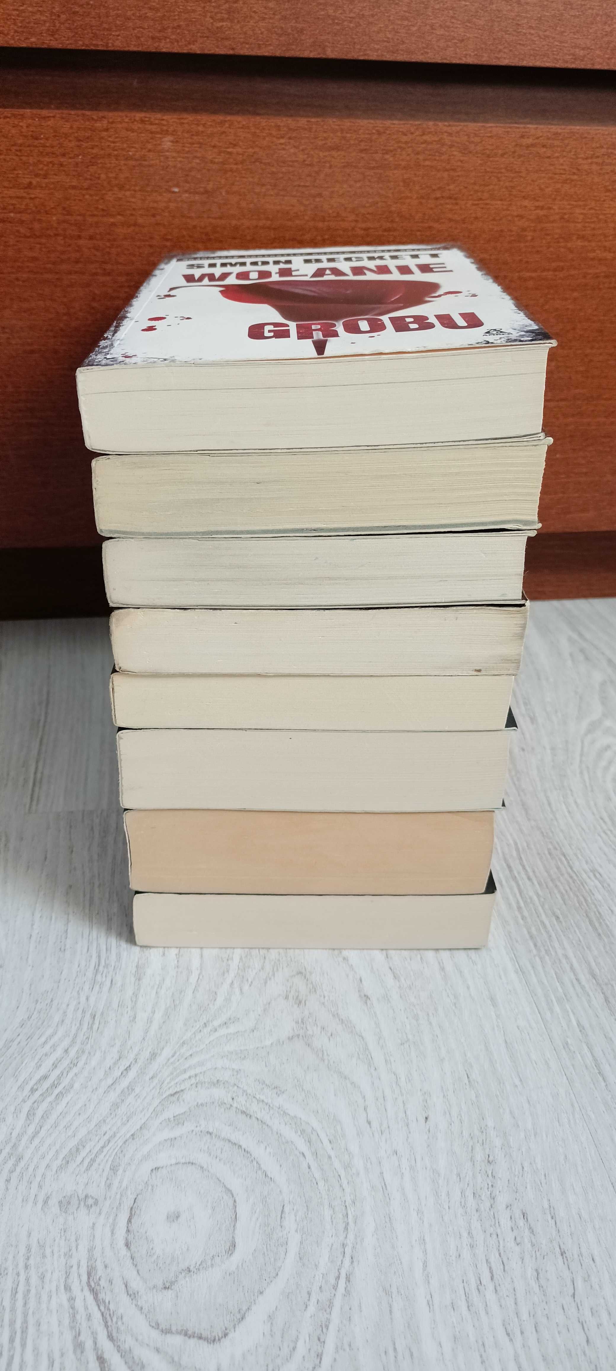 8x Beckett Wołanie grobu Zapisane w kościach Chemia śmierci Szepty