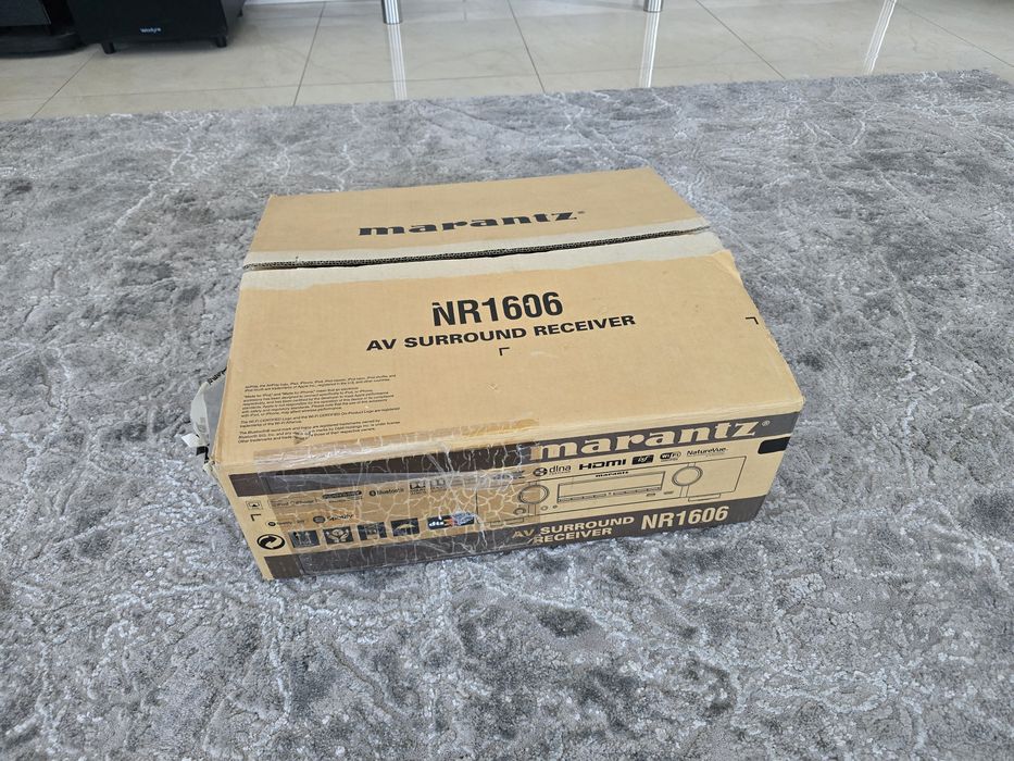 Marantz NR-1606 7.1 czarny w super stanie, pudełko,  Dolby Atmos