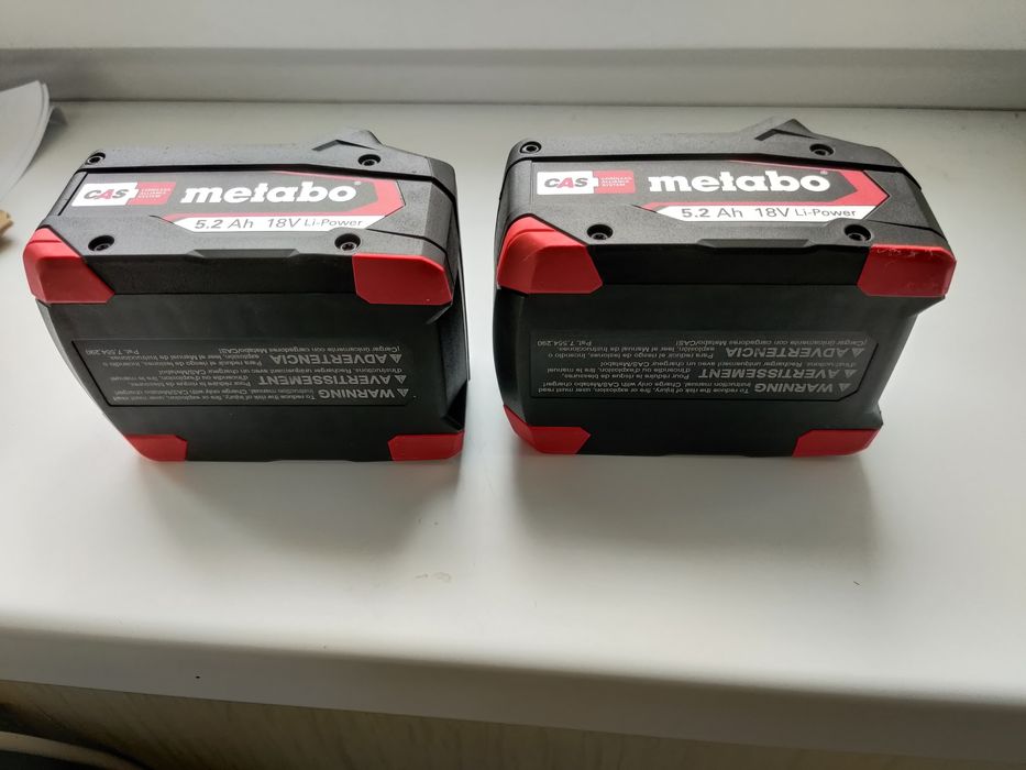 Акумулятор АКБ metabo 5.2 li-ion