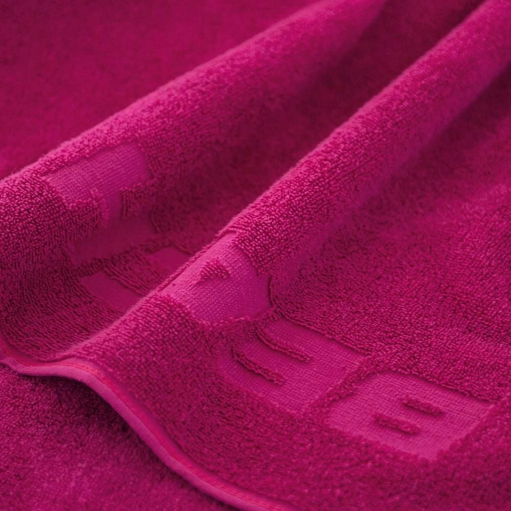 Ręcznik plażowy 100x160 Beach now różowy bawełnian