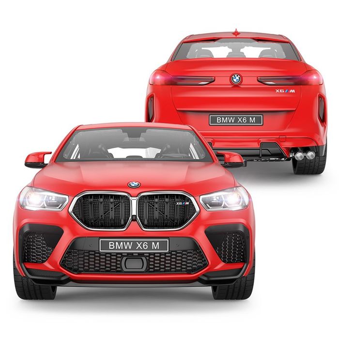 Autko auto zdalnie sterowane  BMW X6 M 1:14 RASTAR Czerwony