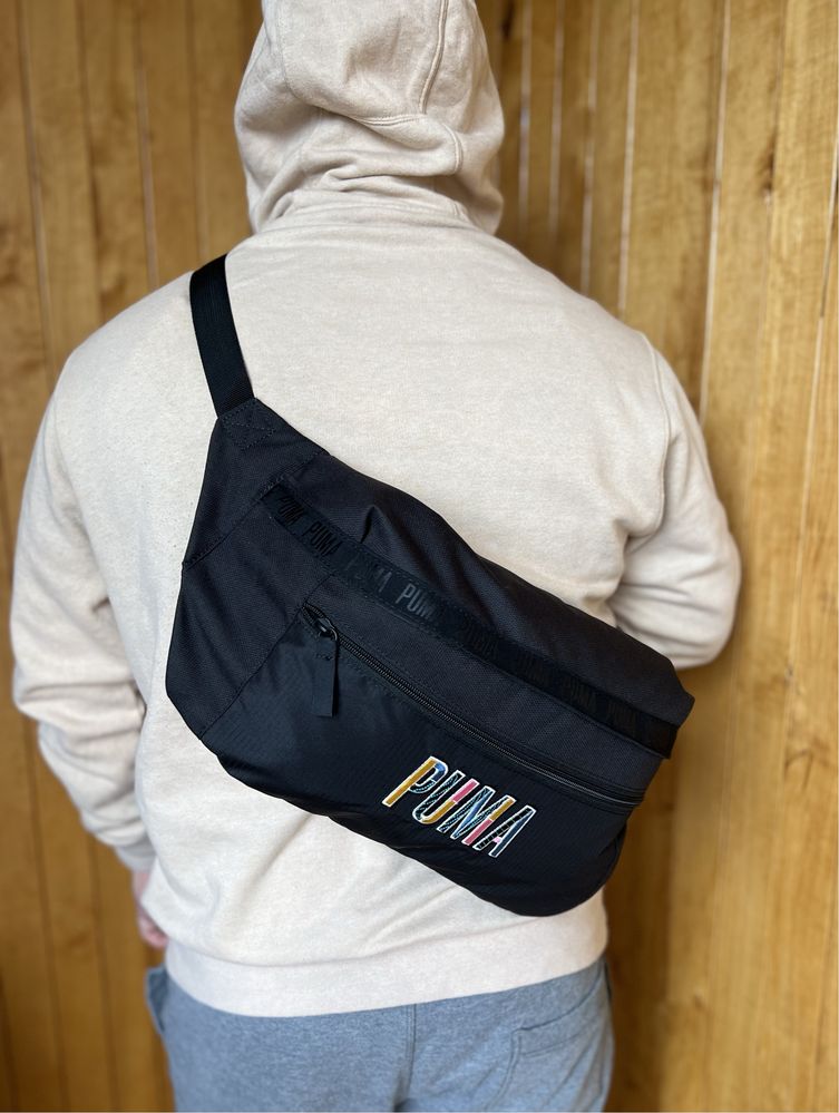 Мужская сумка бананка Puma SWxP Oversize Waist Bag