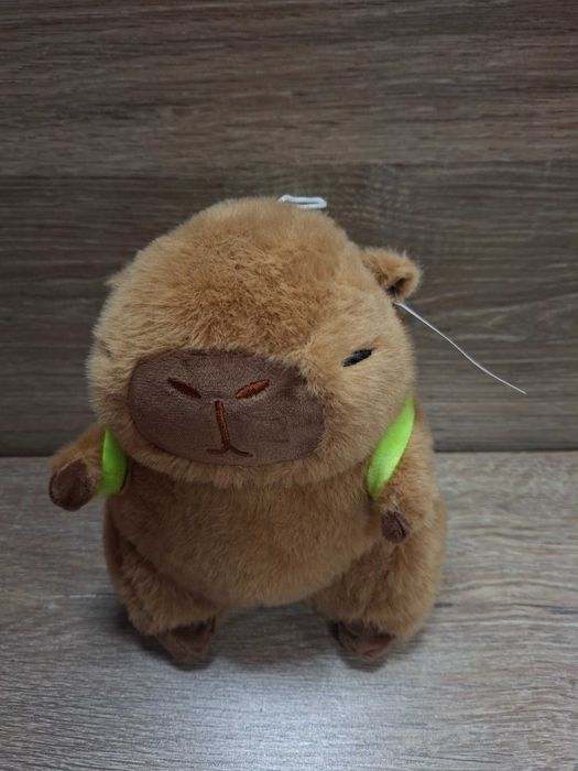 Nowa maskotka ,pluszak kapibara z plecaczkiem żółwiem