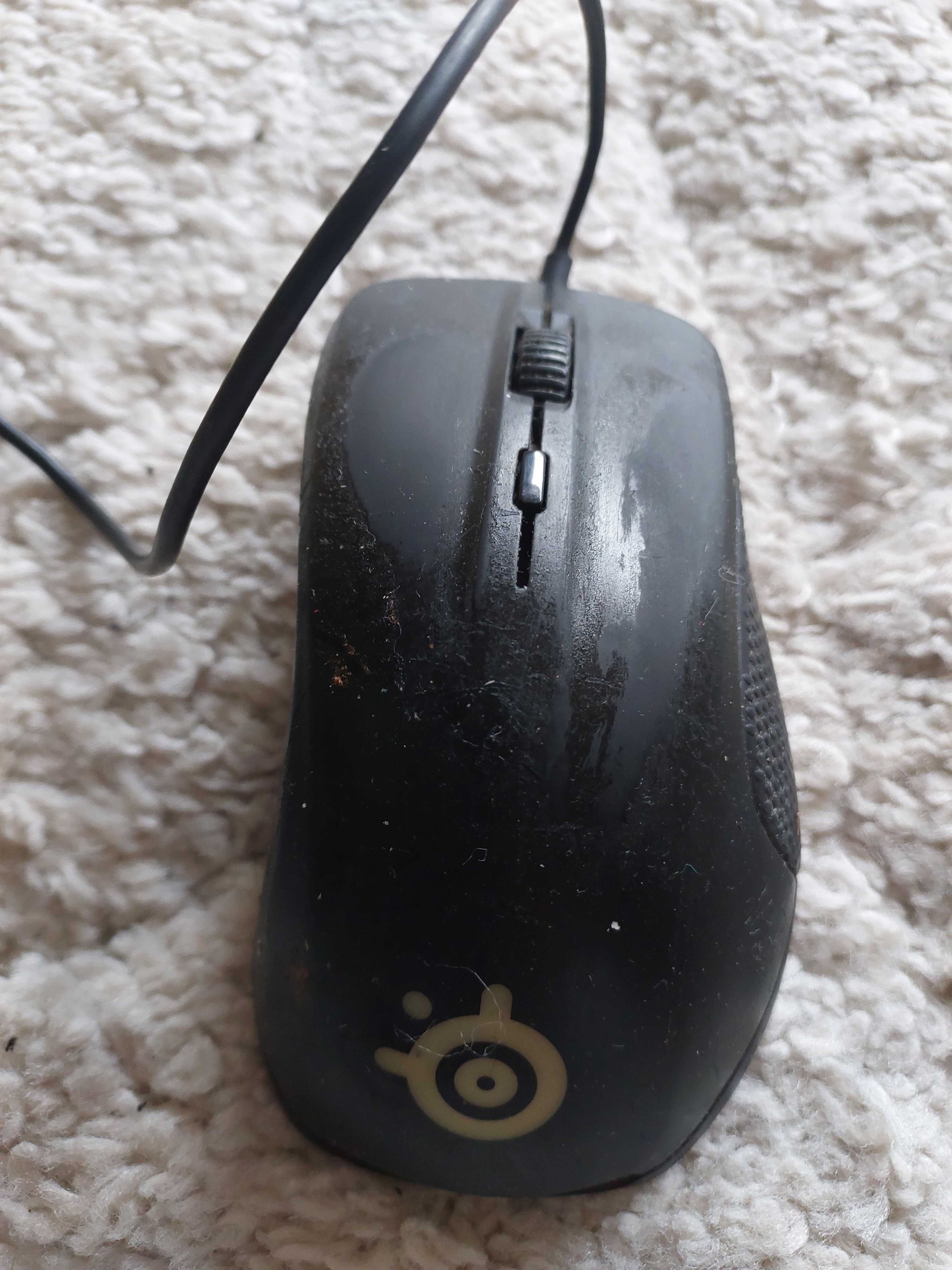 Słuchawki Hyperx plus mysz Steelseries