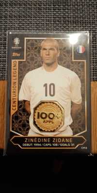 Topps EURO2024 Zinedine Zidane Centurion Legend