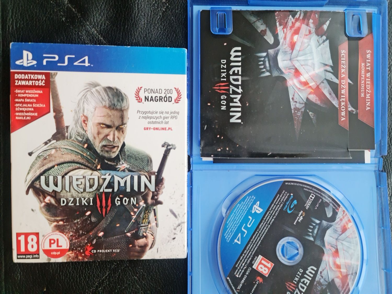 WIEDZMIN III DZIKI GON polska wersja językowa ps4/ps5