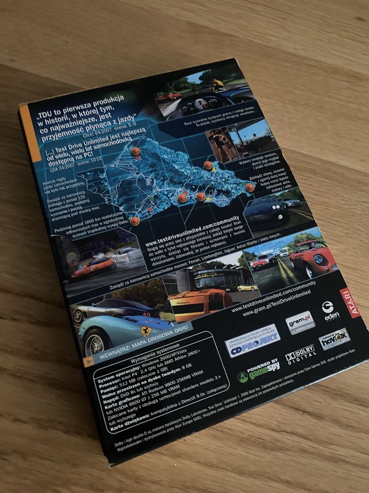 Test Drive Unlimited PC w stanie IDEALNYM