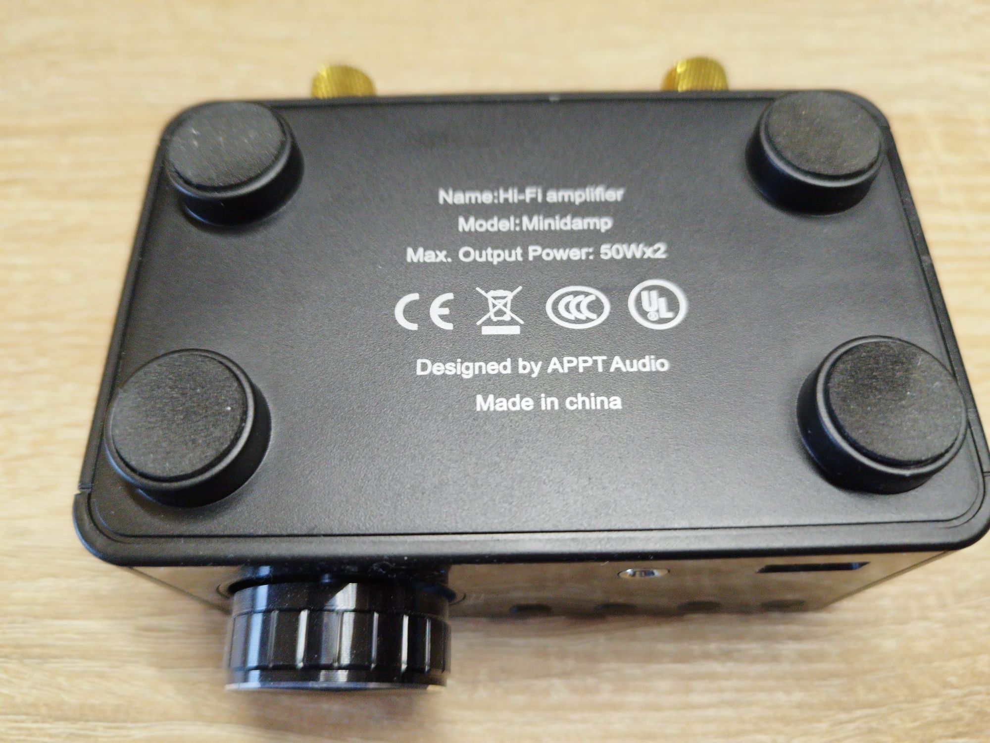 Підсилювач потужності HiFi 50Вт*2 Bluetooth v5.0