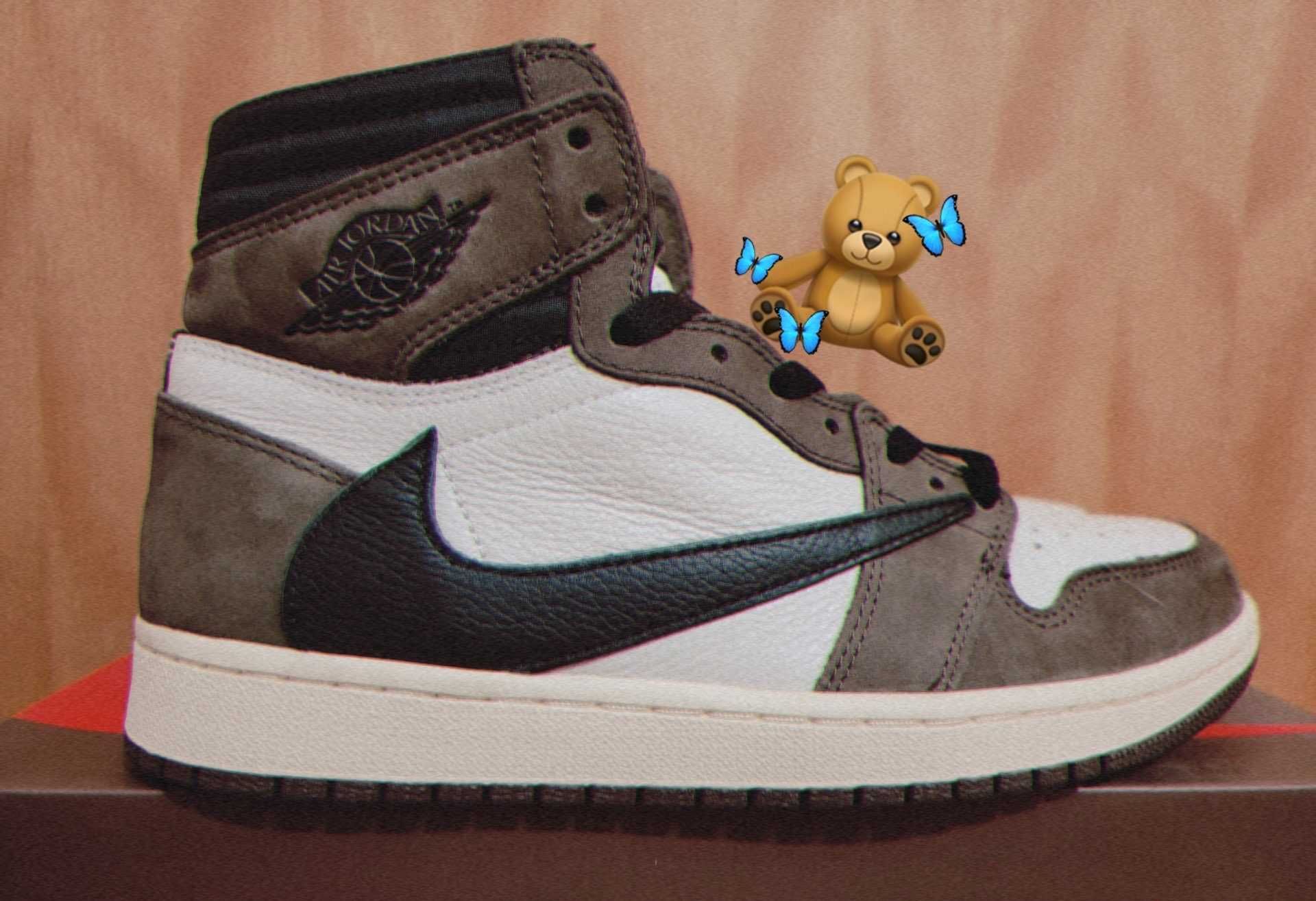 Jordan 1 Retro High OG SP Travis Scott Mocha r.41