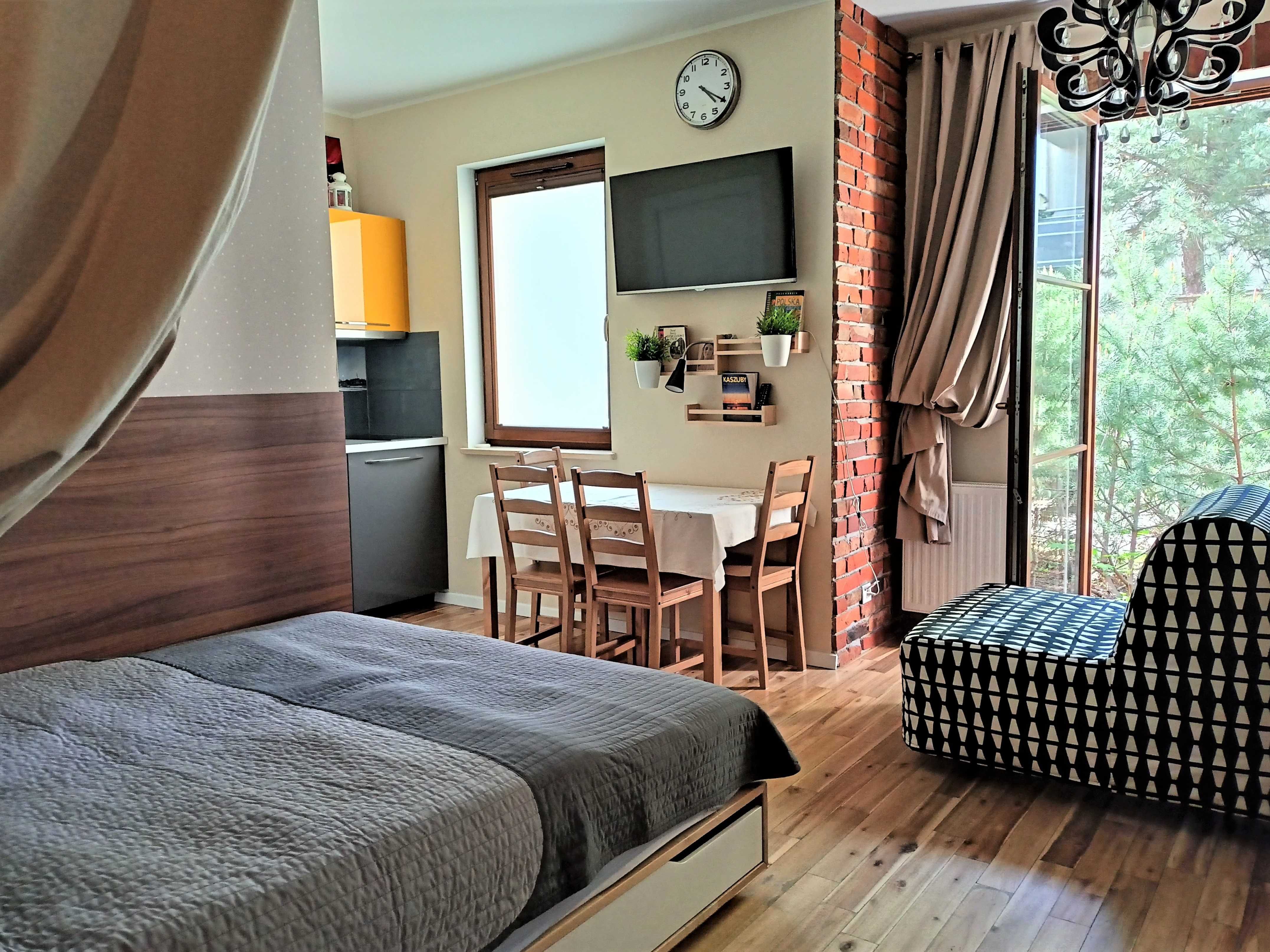6min doPlaży Apartament-1pokojowyZogrodem+2pokojowy