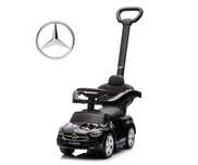 Jeździk Pojazd z rączką MERCEDES C-Class Deluxe Black Milly Mally