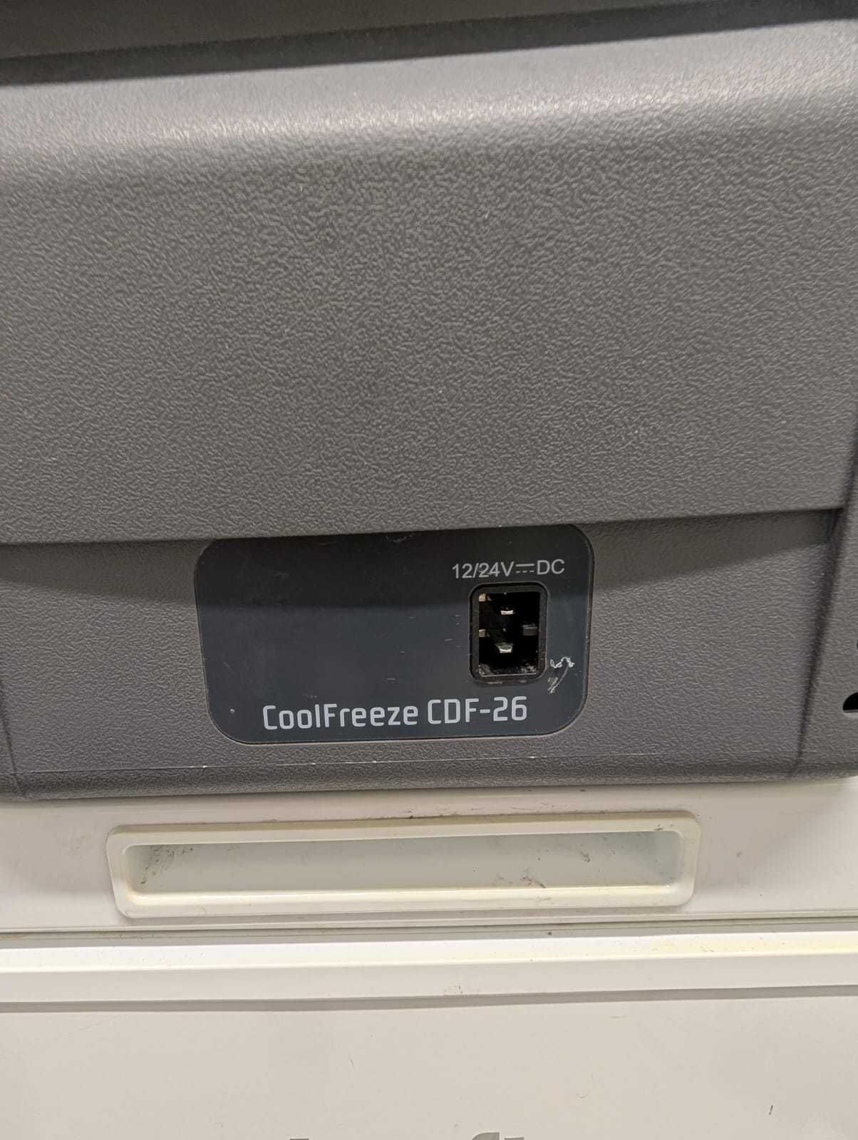 Geleira Dometic CDF 26 com compressor até -18 graus| Cinzento 220 v