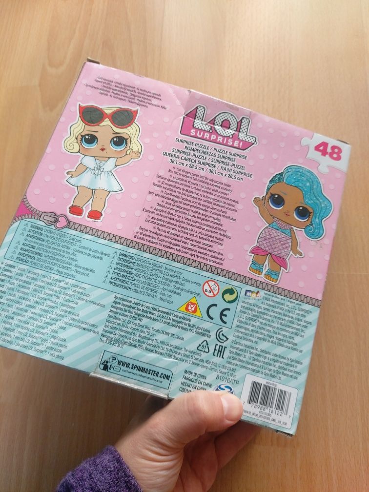 LOL puzzle 5+ dla dziewczynki 48 części