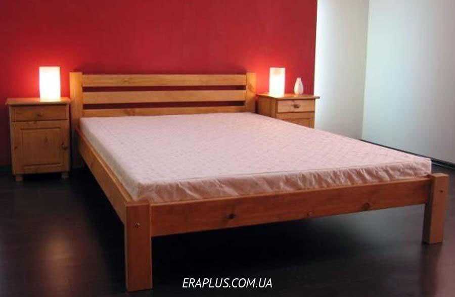 Ліжка дерев*яні 1-2х сп., 2х яр.Виробник, Молния 80*190 вільха