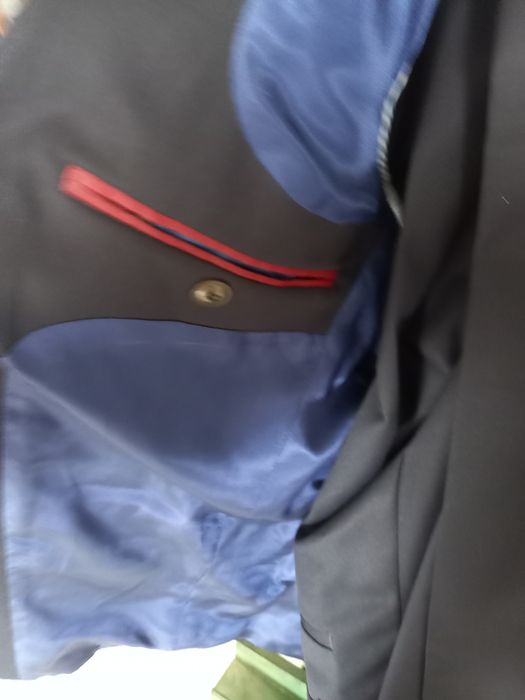 Garnitur granatowy wzrost 170 cm