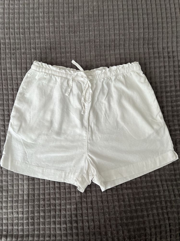 Шорти H&M білі ,шорти