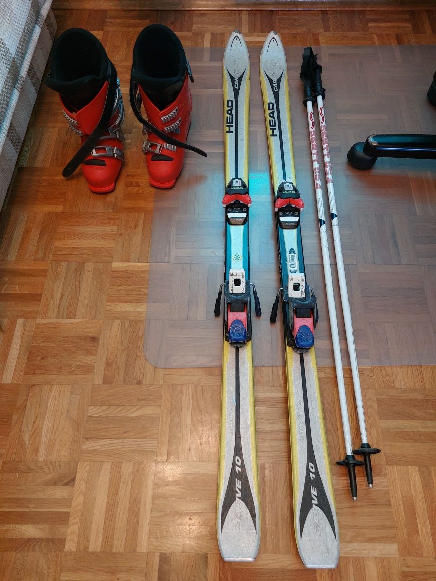 Narty, buty i kijki