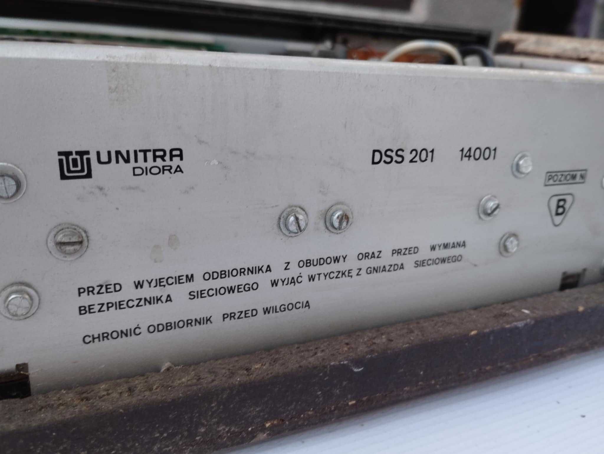Amplituner, Amator 2b, Unitra Diora, DSS 201, stereo z PRL