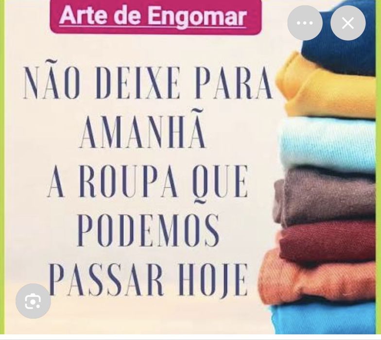 Engomadoria no meu domicilio