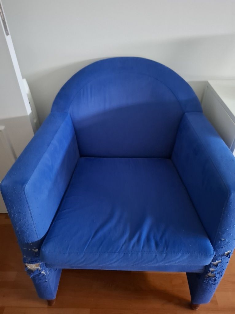 Cadeira italiana azul