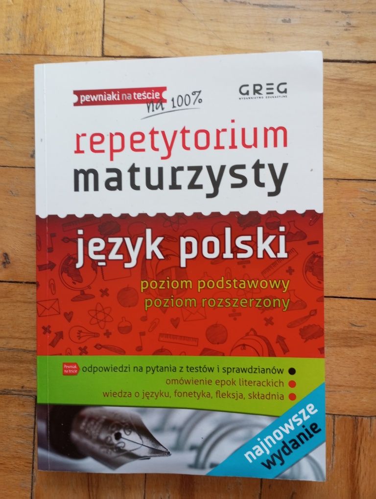 Repetytorium maturalne z języka polskiego