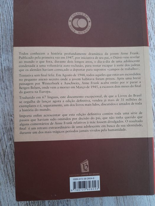 O diário de Anne Frank