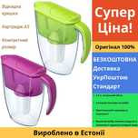 Фильтр кувшин Аквафор Смайл А5 салатовий, рожевий 2.9 л