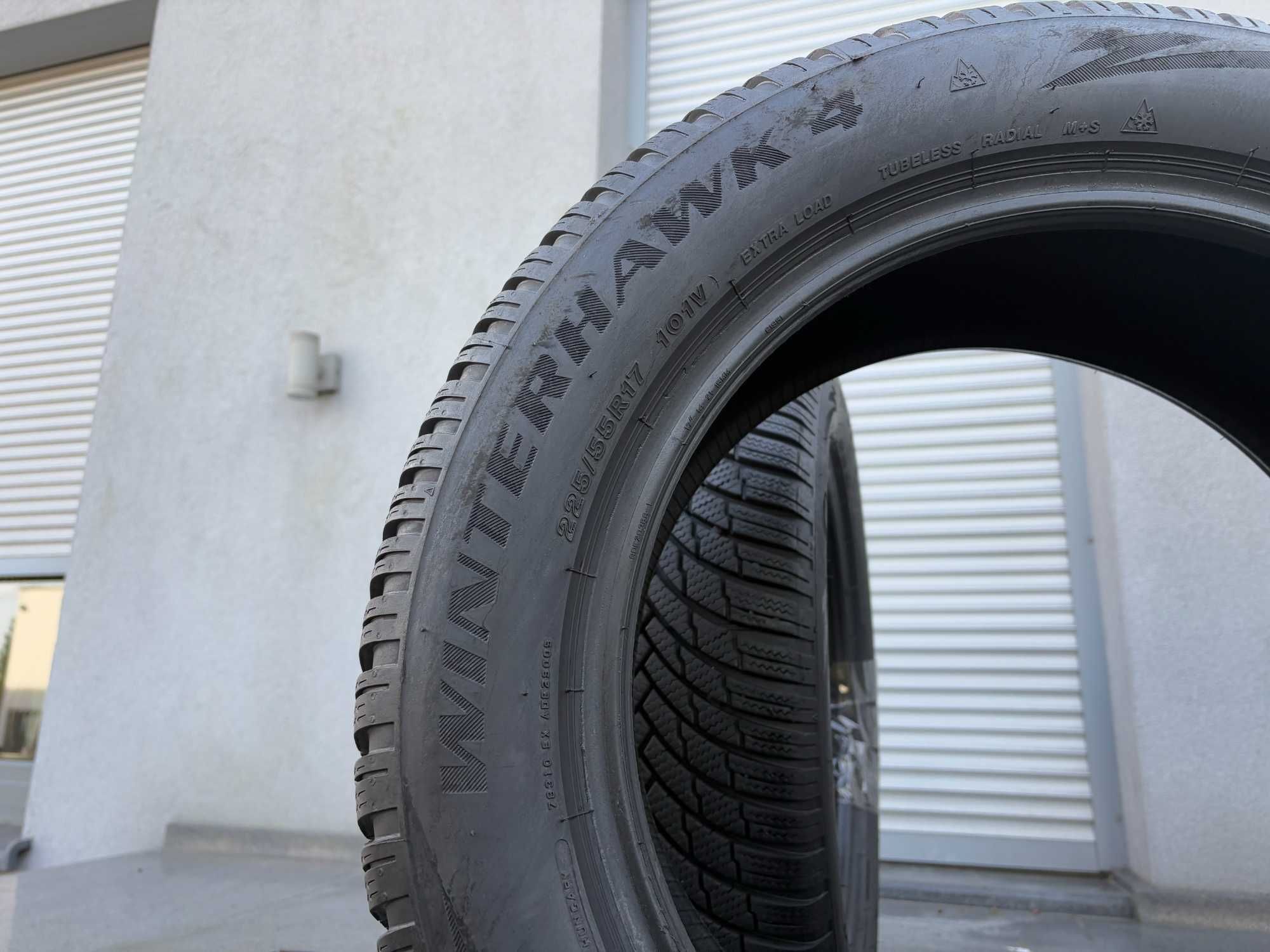 x2 zimowe 225/55R17 Firestone DEMO! 2024 rok! Nowe! z nowego auta