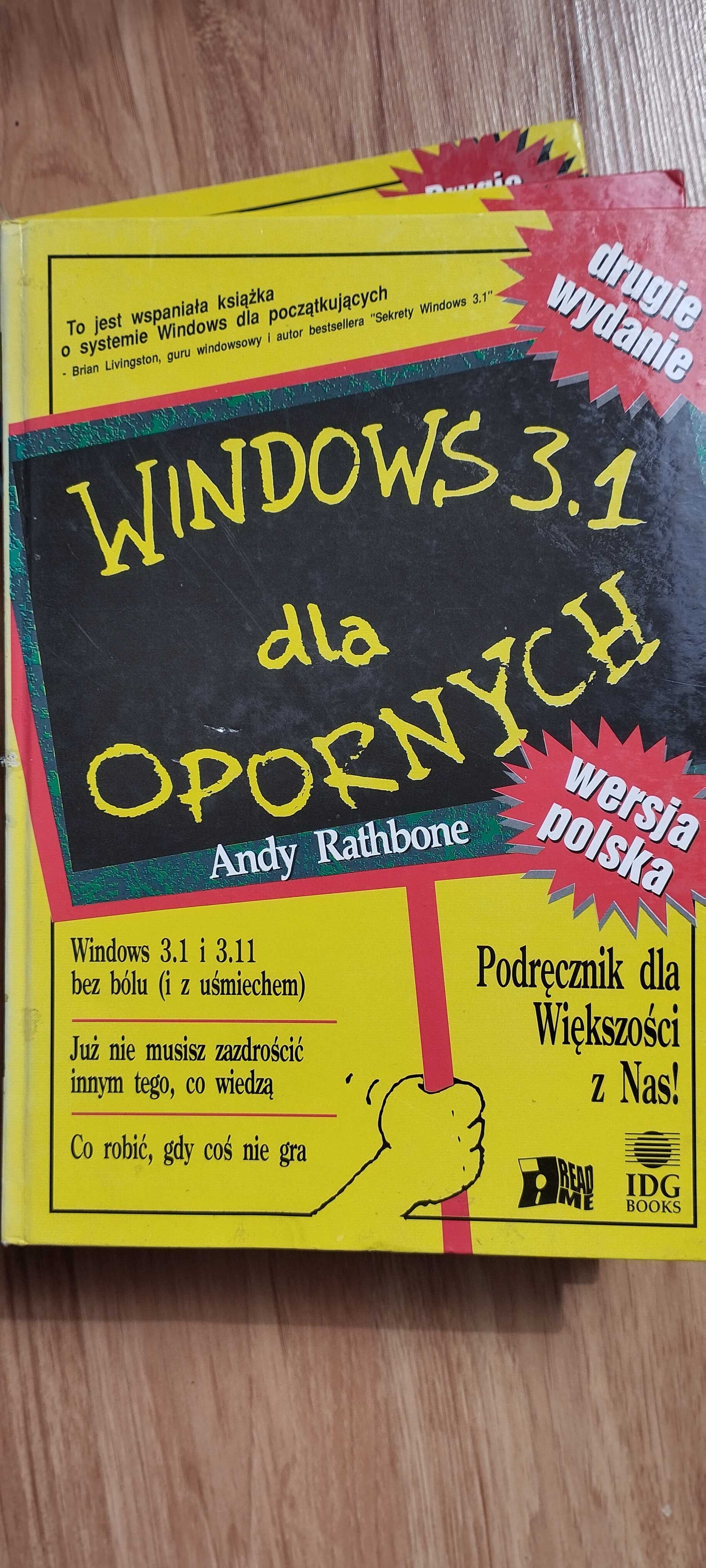 Książka Windows 3.1 dla opornych komputer informatyka Microsoft