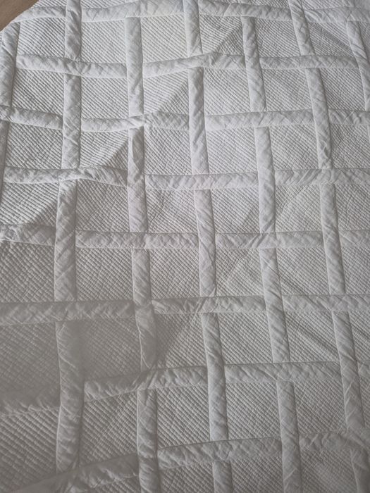 Narzuta ecru na lozko 180x200 100 % bawełna Polska produkcja okazja