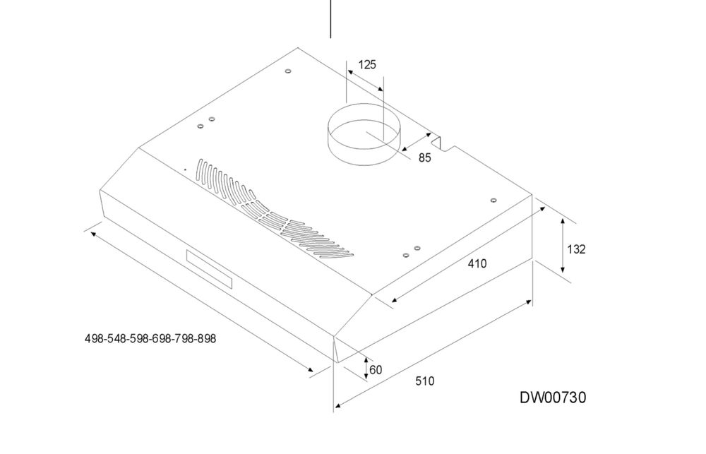 Exaustor Whirpool novo (Ikea)