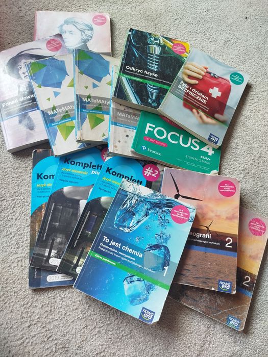 Podręczniki, Ćwiczenia dla Liceum, Technikum