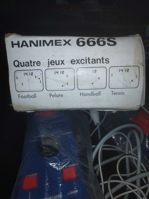 consola HANIMEX Modelo 666S Pong TV