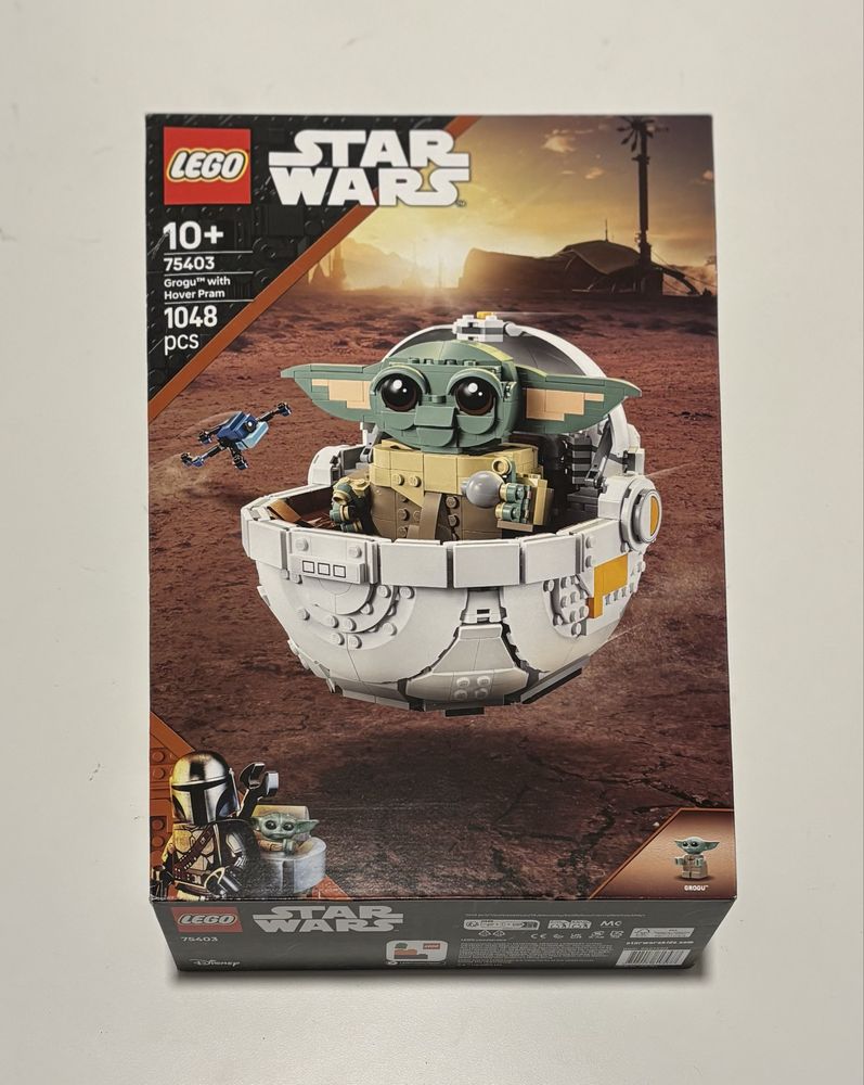 LEGO 75403 Star Wars - Grogu w wózku klocki yoda nowe oryginalne