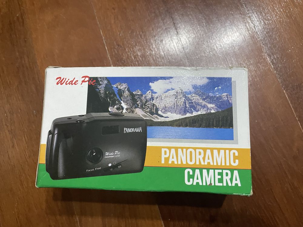 Camara fotografica panoramica rolo