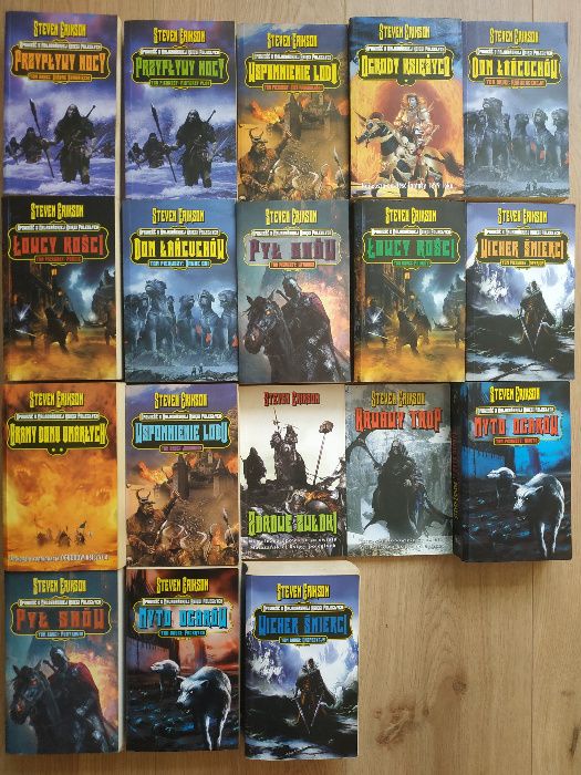 Steven Eriksen Malzańska Księga Poległych 18 tomów 1 wydanie 2006