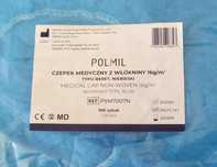 Czepek medyczny POLMIL typu beret z włókniny 16g/m2 , 4 opakowania