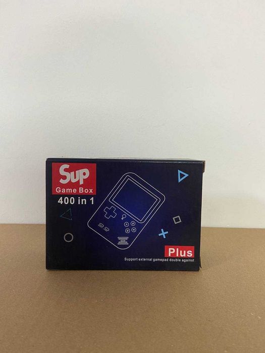 Mini konsola retro przenośna EKRAN 3.0 400 GIER SUP 1B1 KOLOR CZARNY