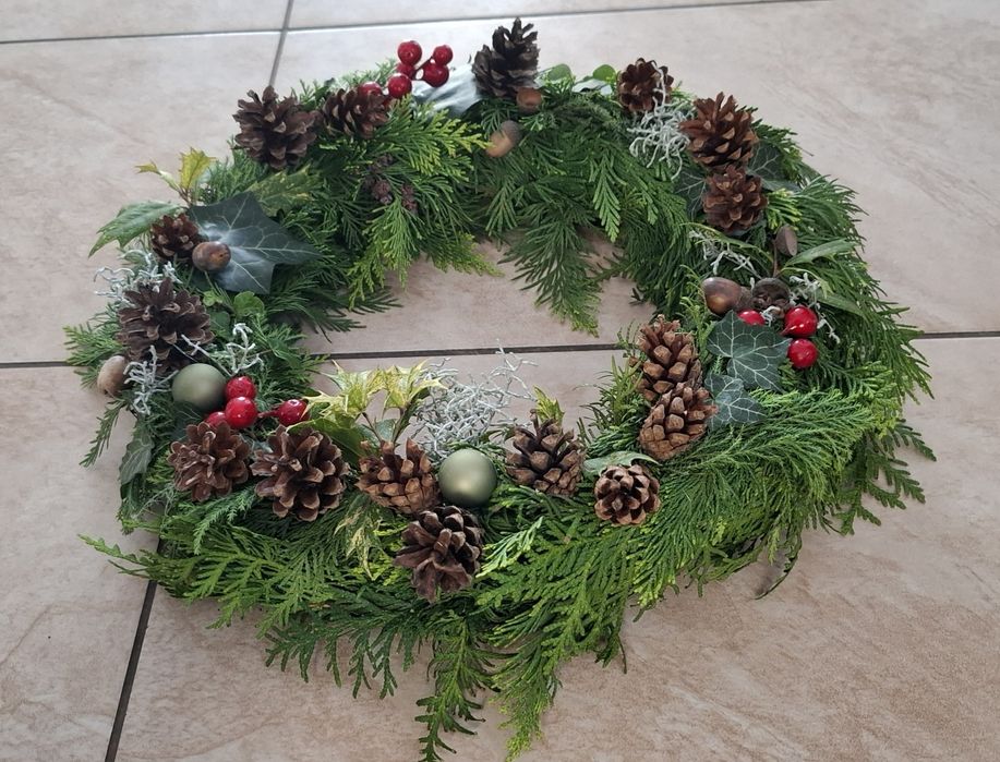 Wieniec  wianek  dekoracyjny
