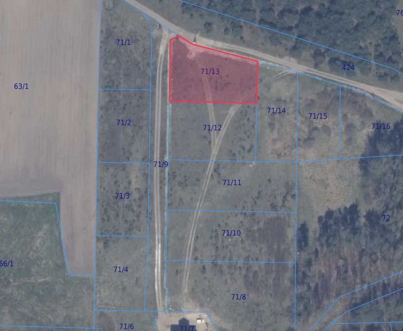 Działka budowlana z MPZP na Kaszubach w miejscowości Rokity (1332m2)