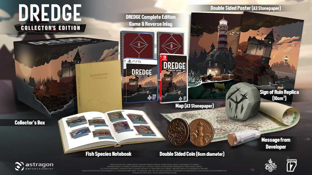 The Dredge: Complete Collectors Edition Nintendo Switch, NOVO E SELADO