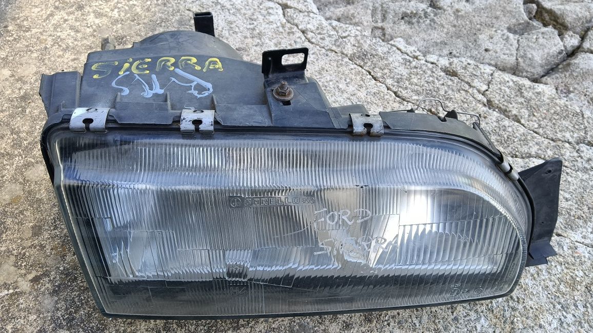 Ótica Ford Sierra farol óptica 1989