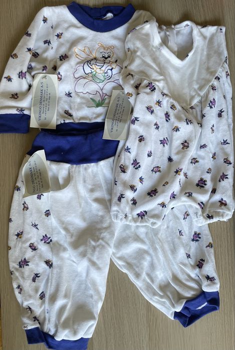 Ubranka dziecięce welurowe, nowe, r.68