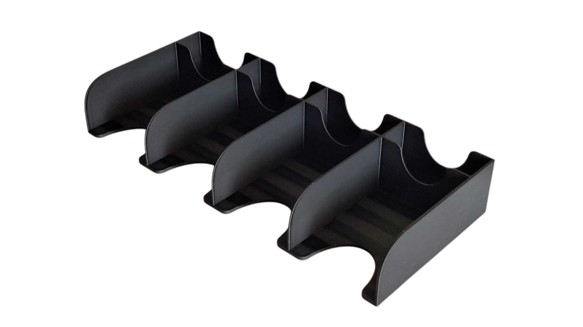 Podajnik na karty 63,5x88mm CCG uniwersalny 4 przegrody Heroes  gra