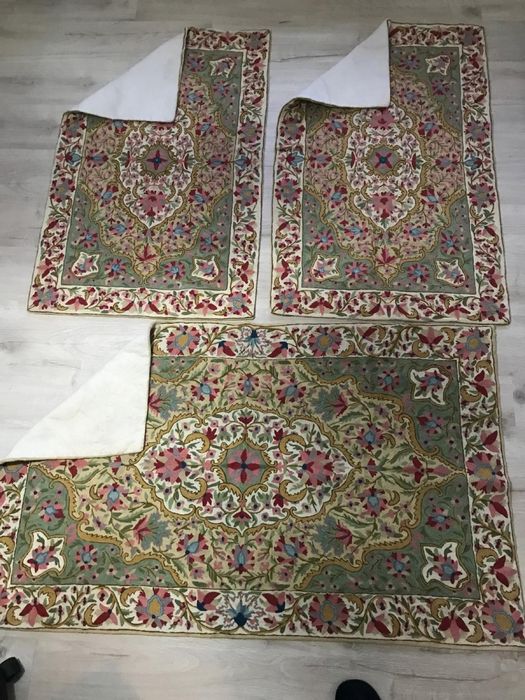 Conjunto de tapetes e carpete