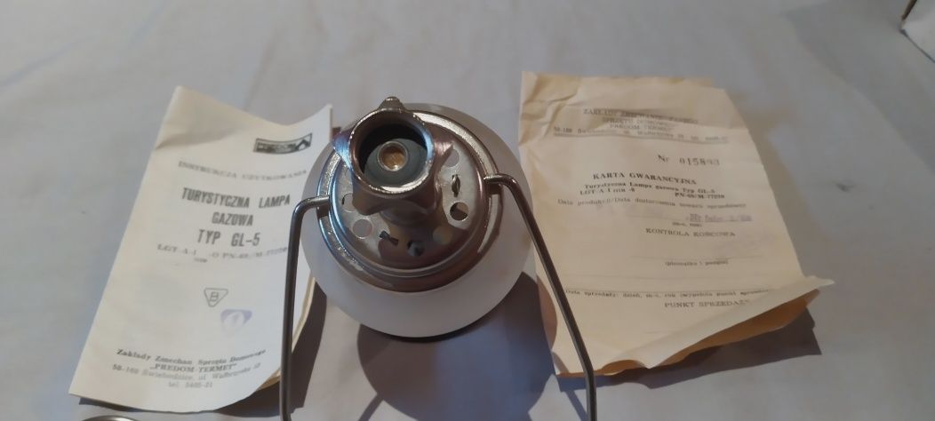 Lampa gazowa z PRL-u
