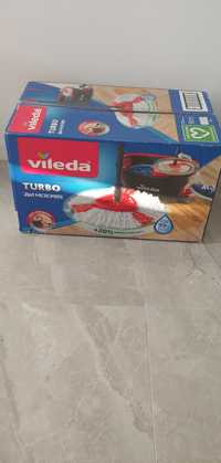 Mop obrotowy + wiadro vileda turbo 2 in 1