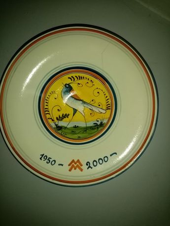 Ceramika włoska talerz ręcznie malowany